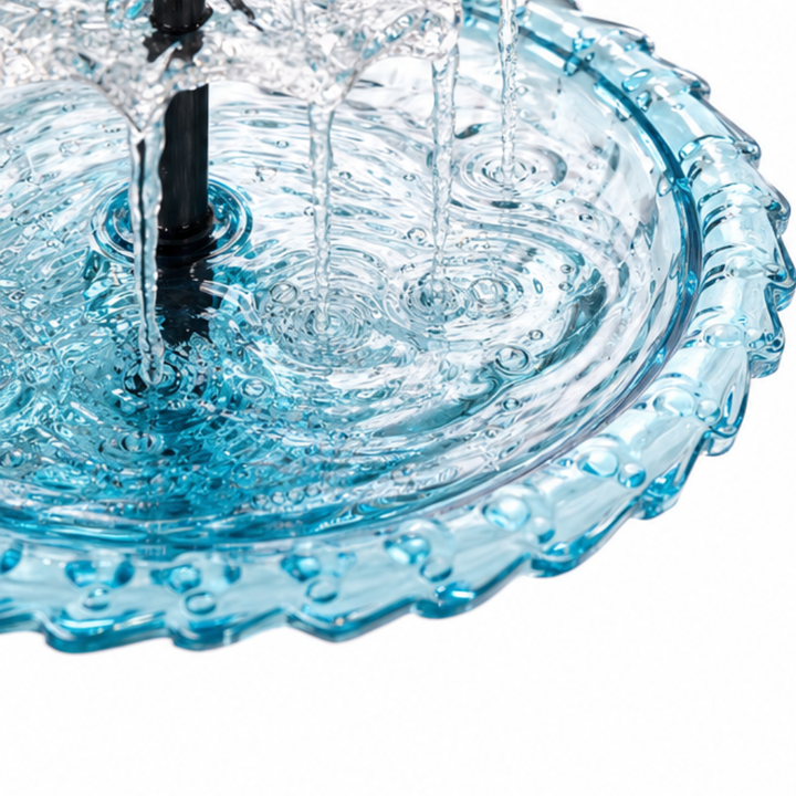 Avelora™ – Solar Hanging Bird Bath Fountain with Two-Tier Cascade