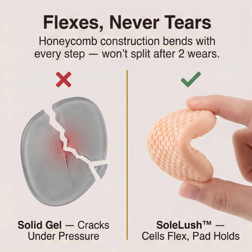 SoleLush™ Ball of Foot Pain Relief Pads