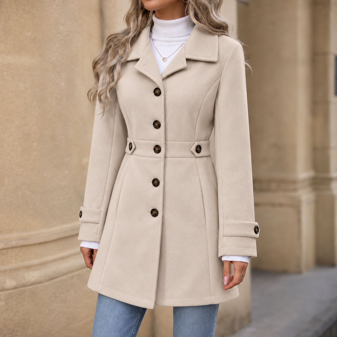 Vestalle – Belted Tailored Blend Trench Coat
