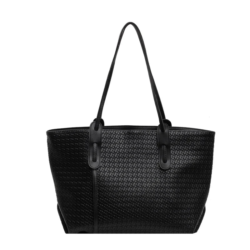 Ardenna™ – Woven Faux Leather Tote