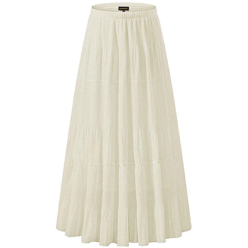Floressa™ – Flowy Double Lined Maxi Skirt