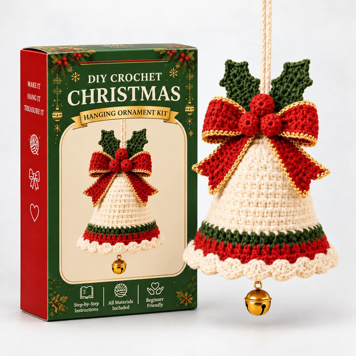 Snowmerry – Crochet Snowman Ornament Kit