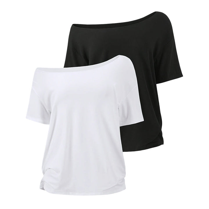 Elowen™ – Soft Cotton Off Shoulder Top Set