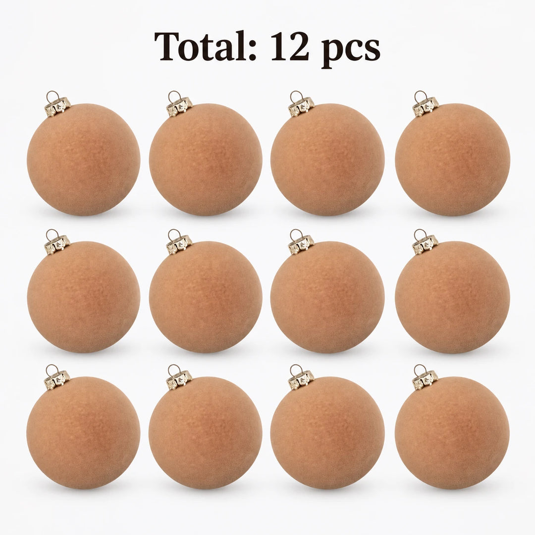 Veloura – Velvet Christmas Tree Ornaments