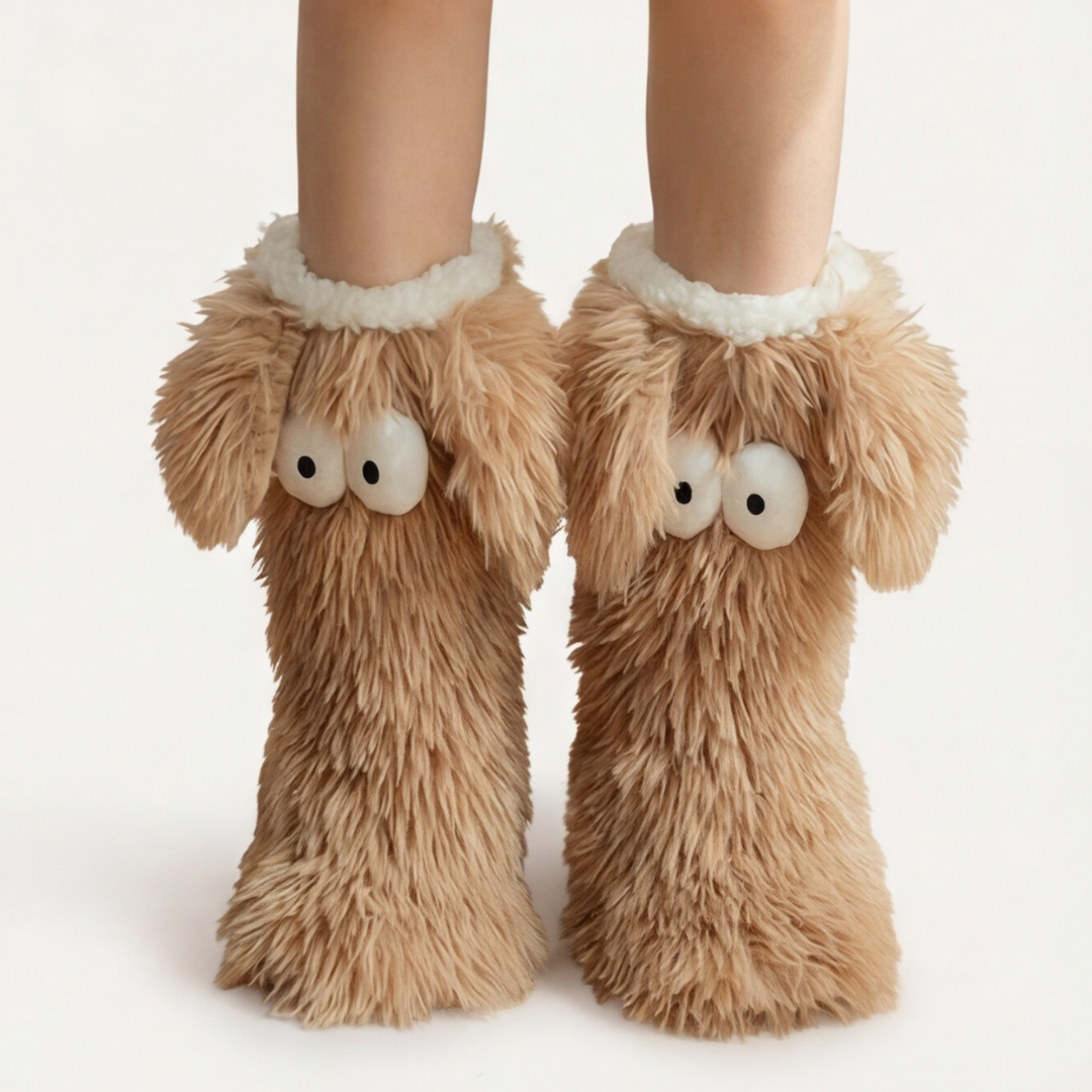 Fuzzlo™ – Fluffy Monster Home Socks