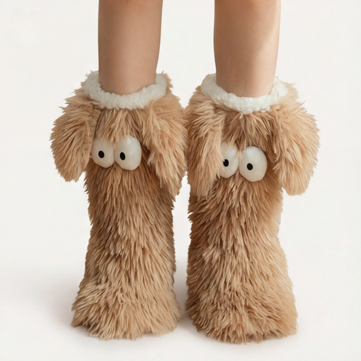 Fuzzlo™ – Fluffy Monster Home Socks