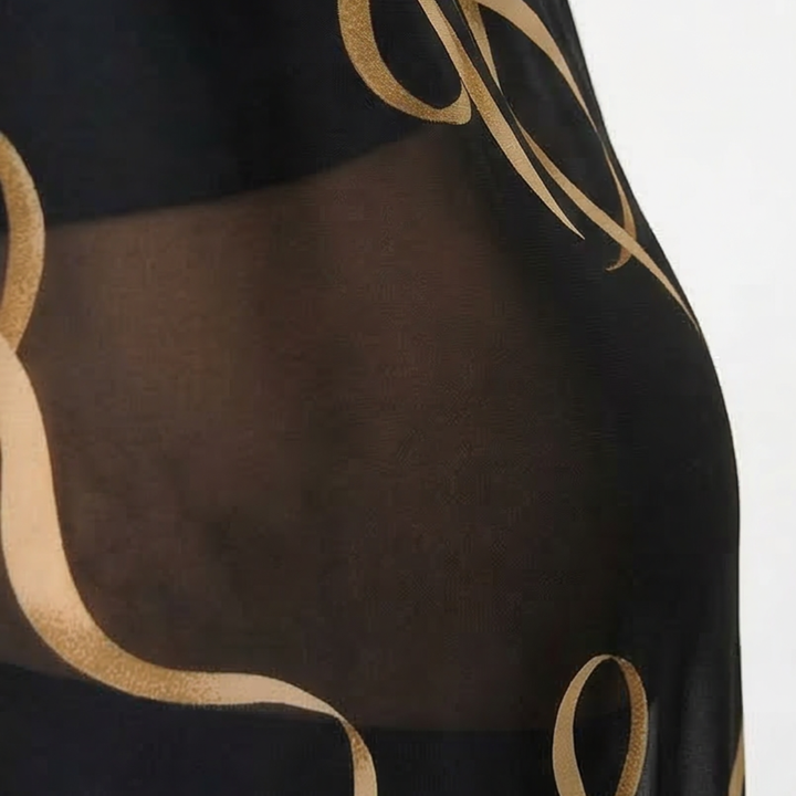 Vivara™ – Flowing Chiffon Midi Dress