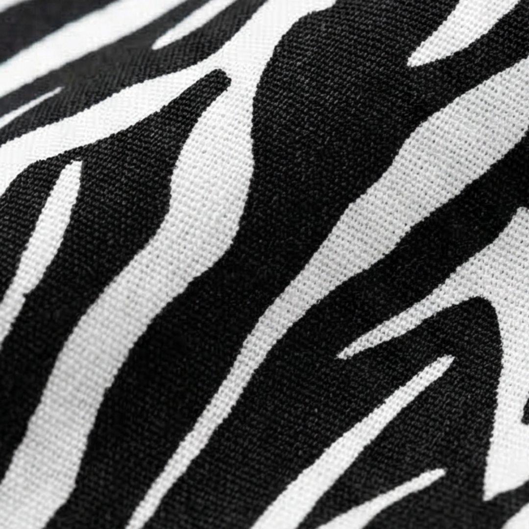 Vivara™ – Patchwork Zebra Print Maxi Dress