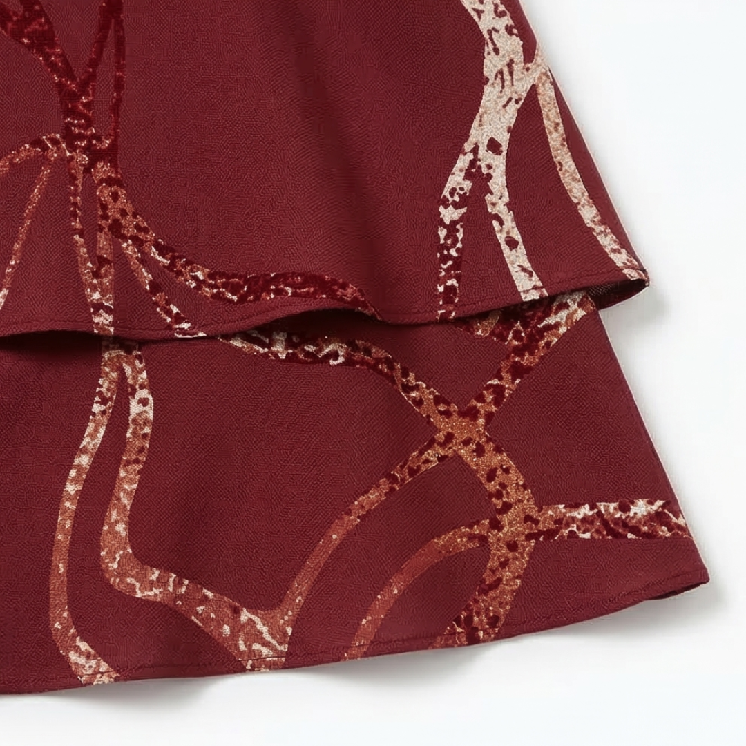 Floressa™ – Layered Ruffle Dress for Effortless Elegance