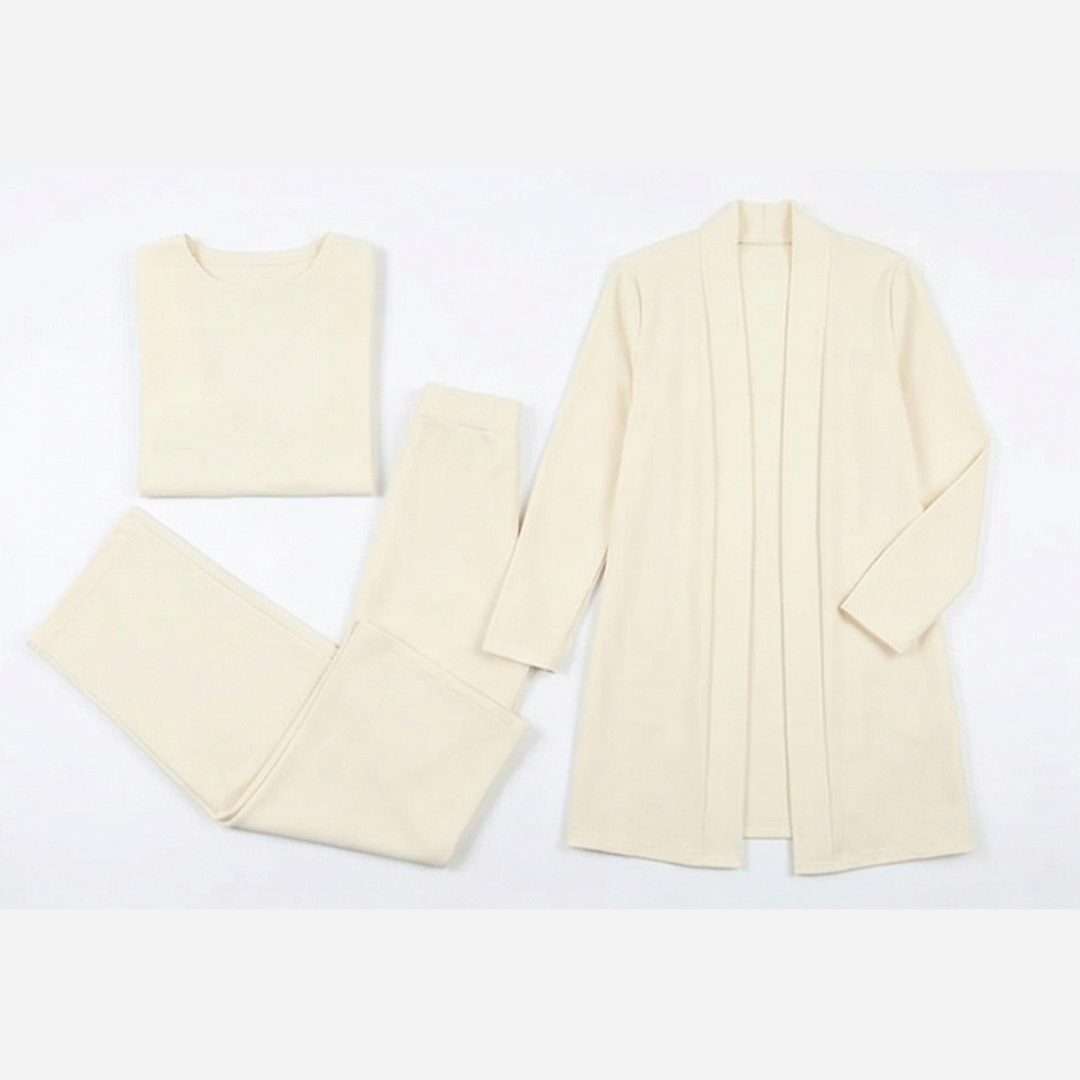 Vivara™ – Three Piece Matching Set with Longline Cardigan