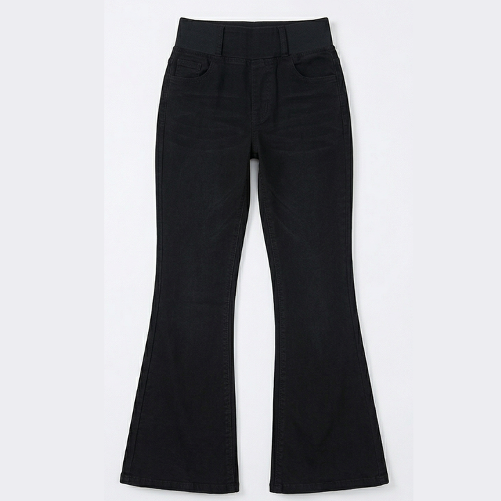 Curvela™ – High Waist Stretch Flare Jeans