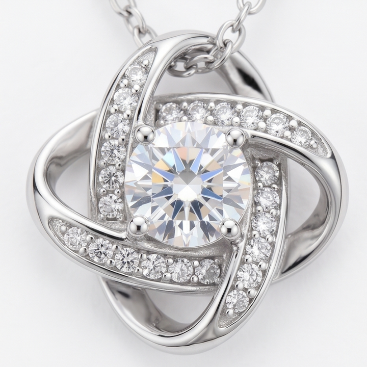 Adoria™ – "To My Daughter" Love Knot Necklace Gift Set