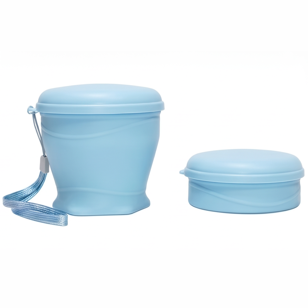 FoldSip™ Collapsible Travel Cup with Leakproof Lid