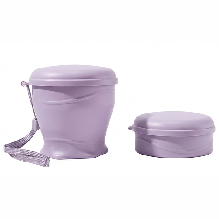 FoldSip™ Collapsible Travel Cup with Leakproof Lid