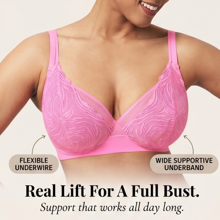 Florenza™ – Plus Size Lace Underwire Bra