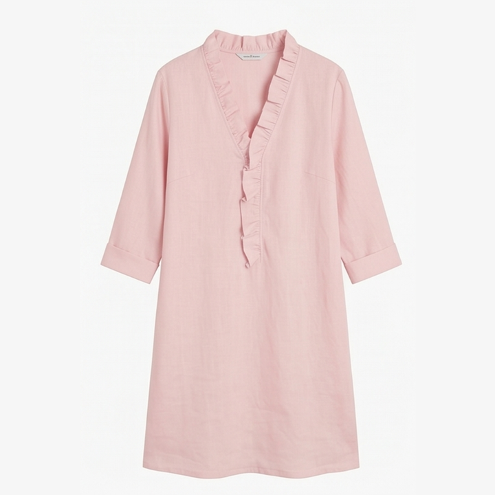 Lunavia™ – Effortless Ruffle Blouse Dress for Everyday Elegance