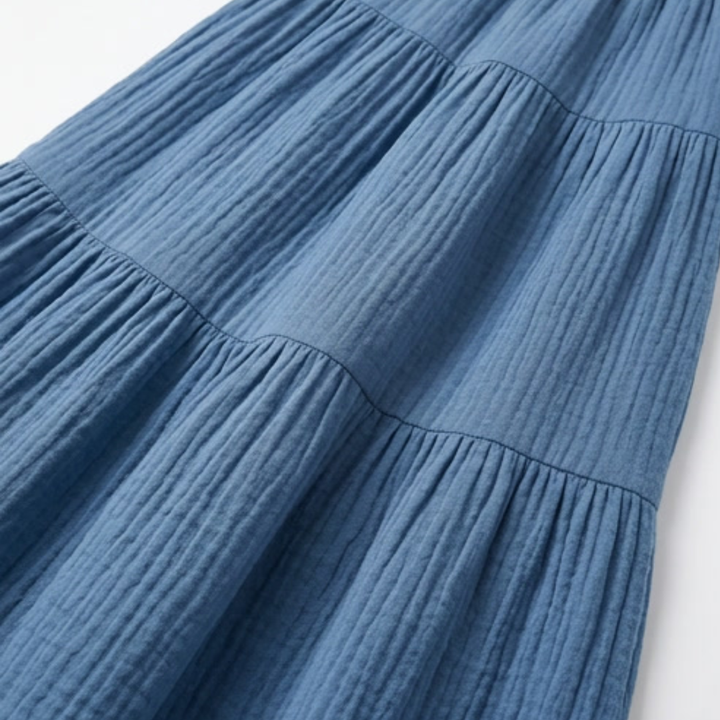 Solavie™ Tiered Maxi Skirt & Cami Matching Set