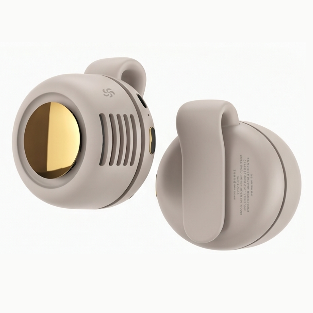 Breezly™ – Hands-Free Clip-On Cooling Fan