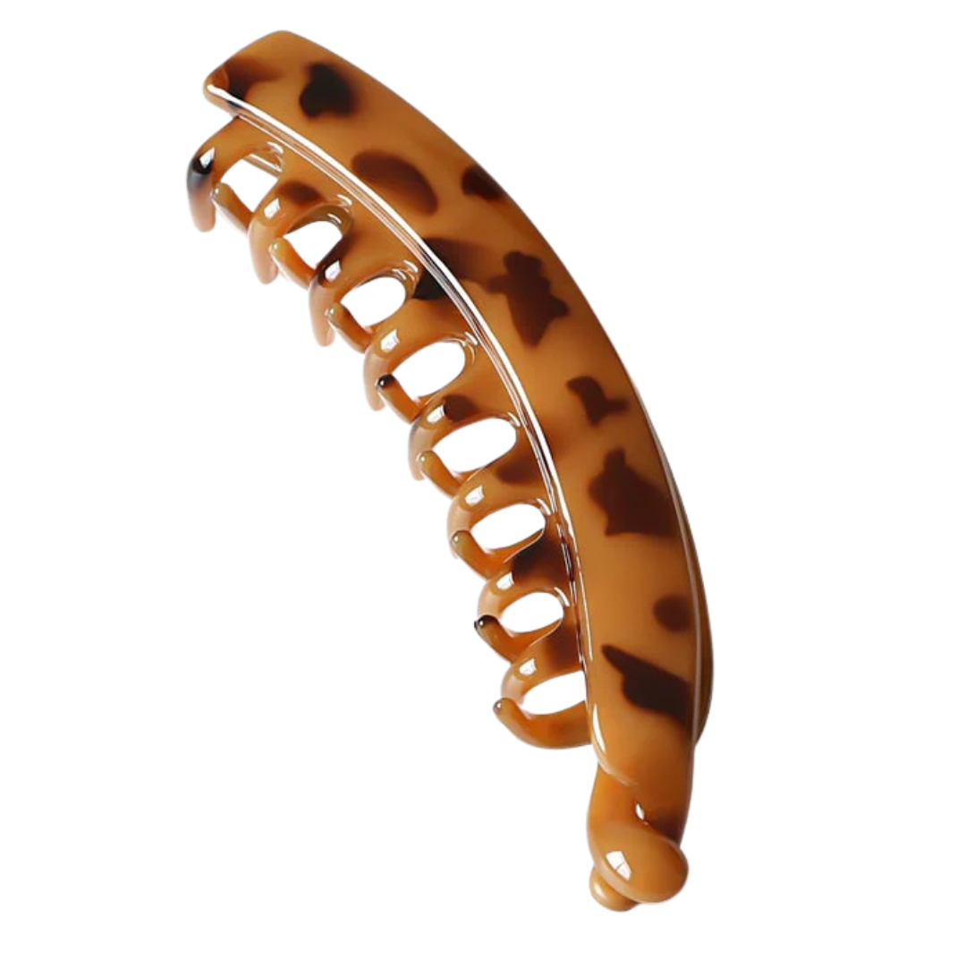 Lunelle™ – Oversized Claw Clip for Thick Hair
