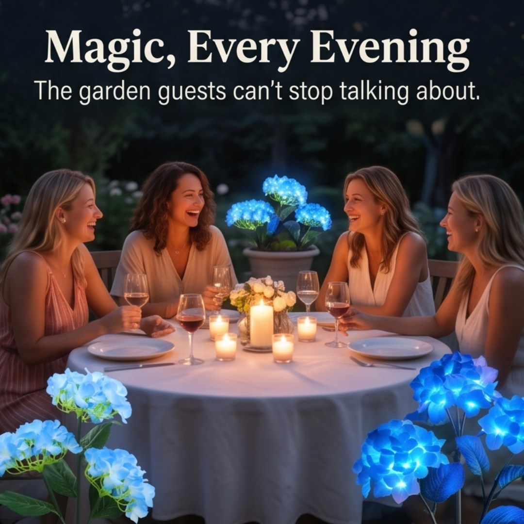 Lumelle™ Solar Hydrangea Garden Lights (2Packs)
