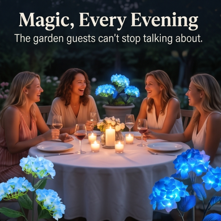Lumelle™ Solar Hydrangea Garden Lights (2Packs)