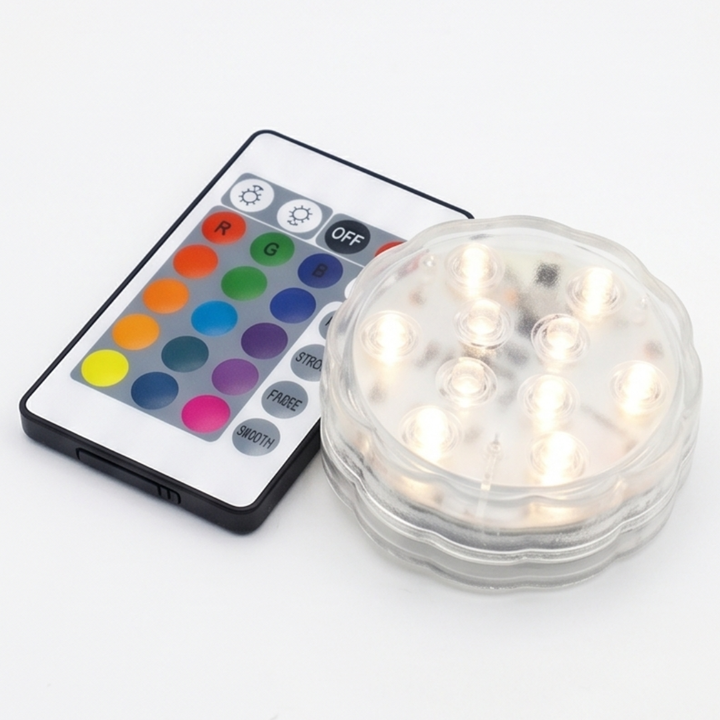 LumaGlow™ – Submersible Pool Light with Remote