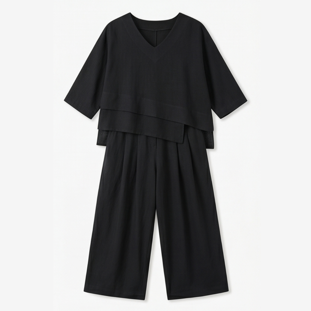 Lunavia™ – Asymmetric Two-Piece Set