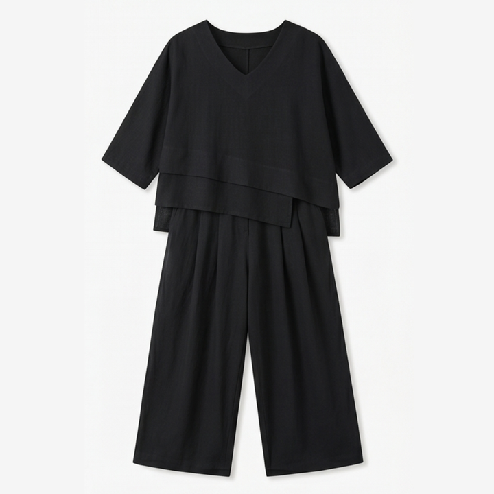 Lunavia™ – Asymmetric Two-Piece Set