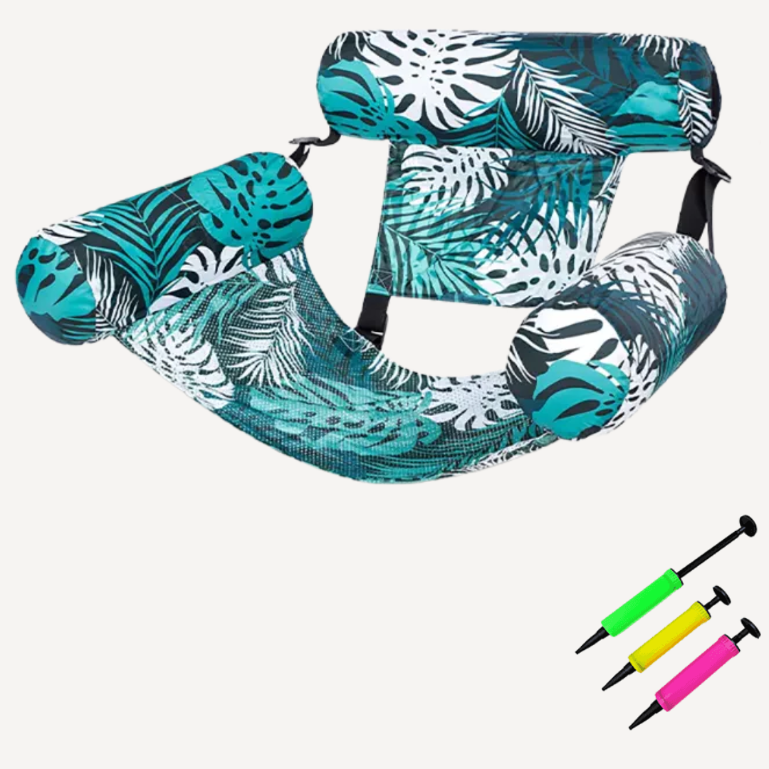 Driftly™ – Tropical Pool Lounger for Hours of Relaxation