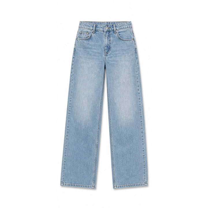Lunavia™ – Vintage Relaxed-Fit Wide-Leg Jeans