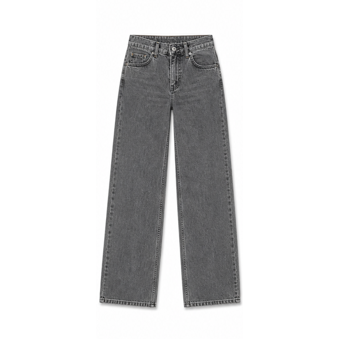 Lunavia™ – Vintage Relaxed-Fit Wide-Leg Jeans