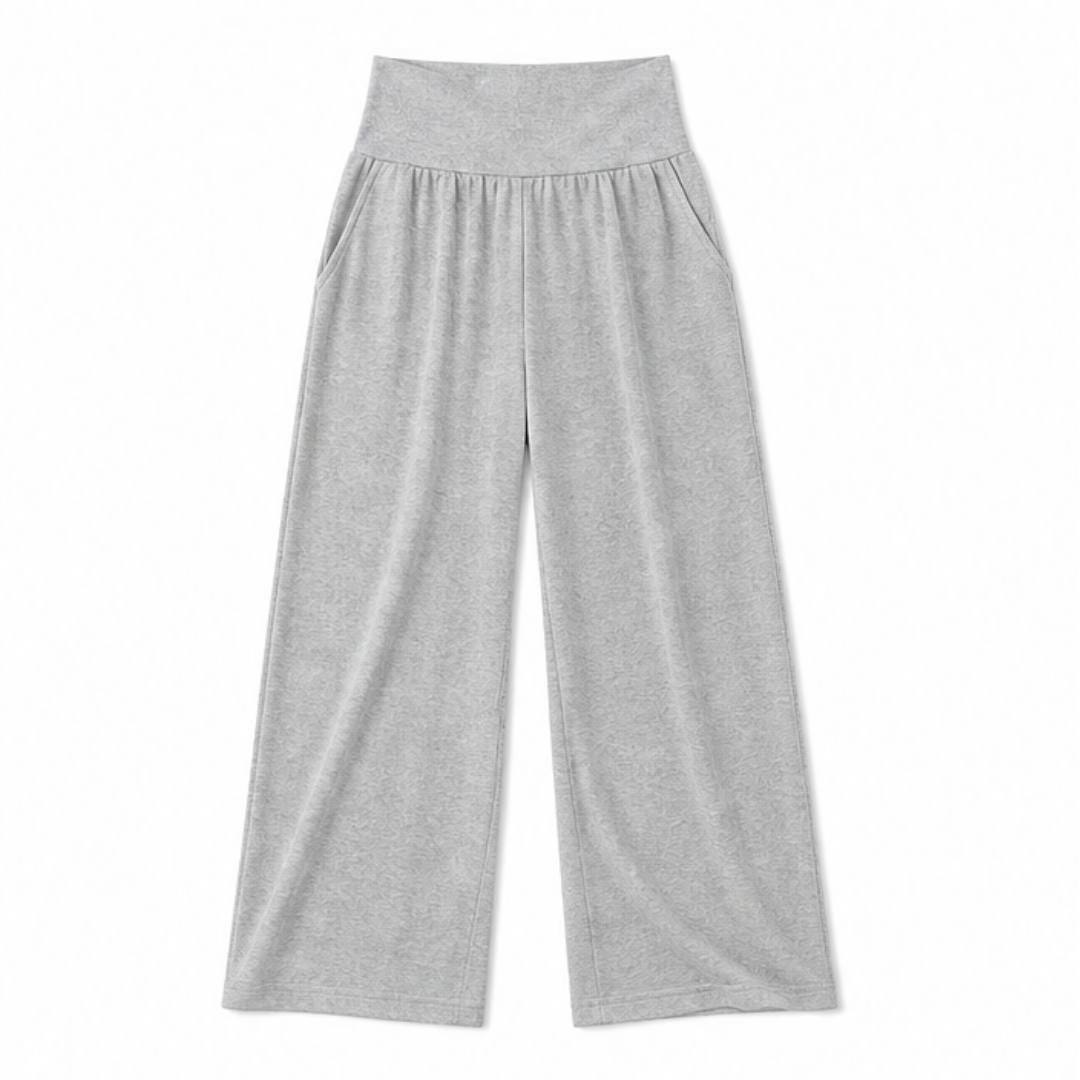 Lunessa™ High-Waist Wide-Leg Sweatpants for Effortless Style