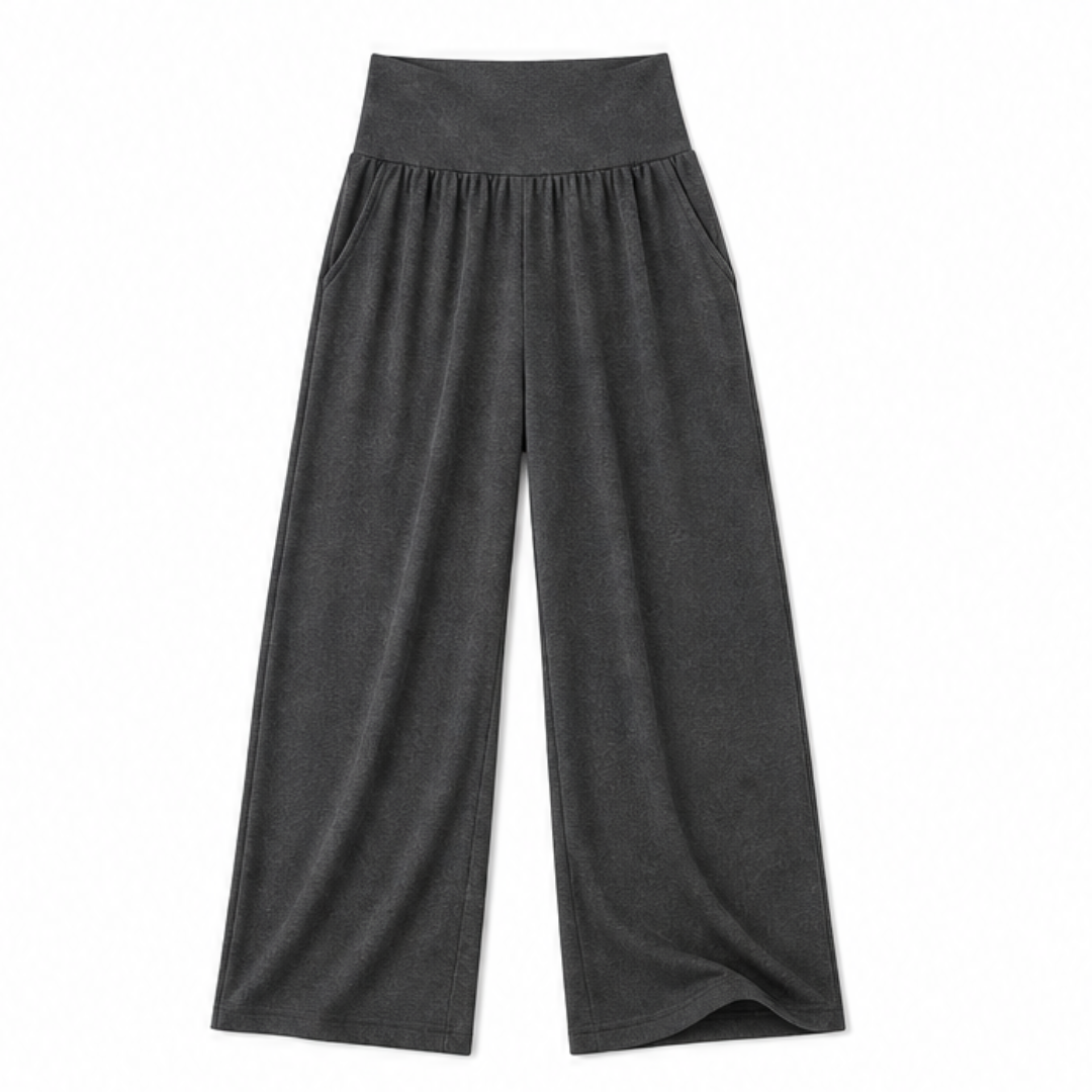 Lunessa™ High-Waist Wide-Leg Sweatpants for Effortless Style