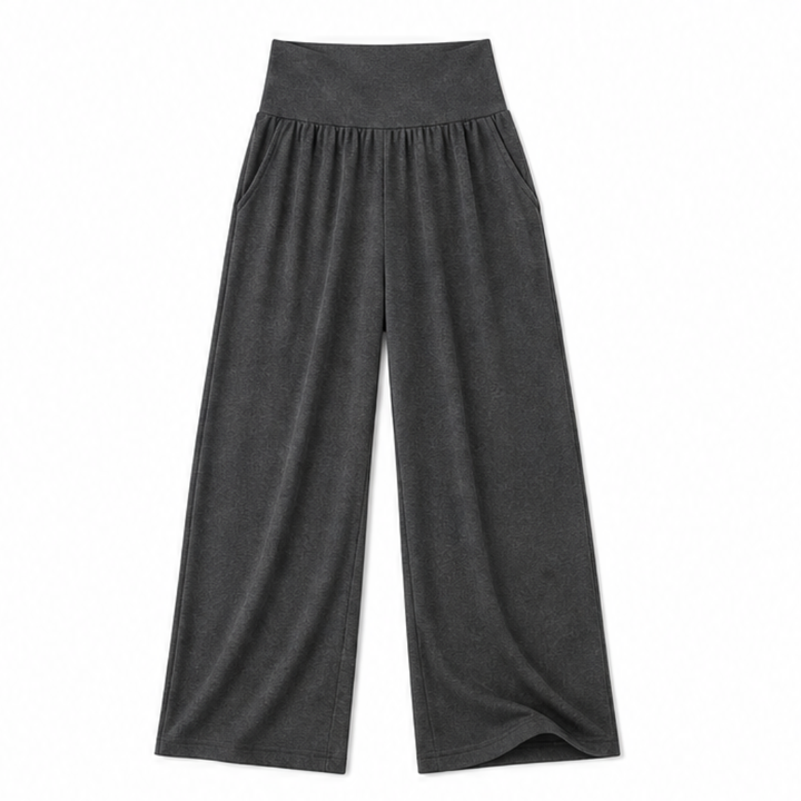 Lunessa™ High-Waist Wide-Leg Sweatpants for Effortless Style