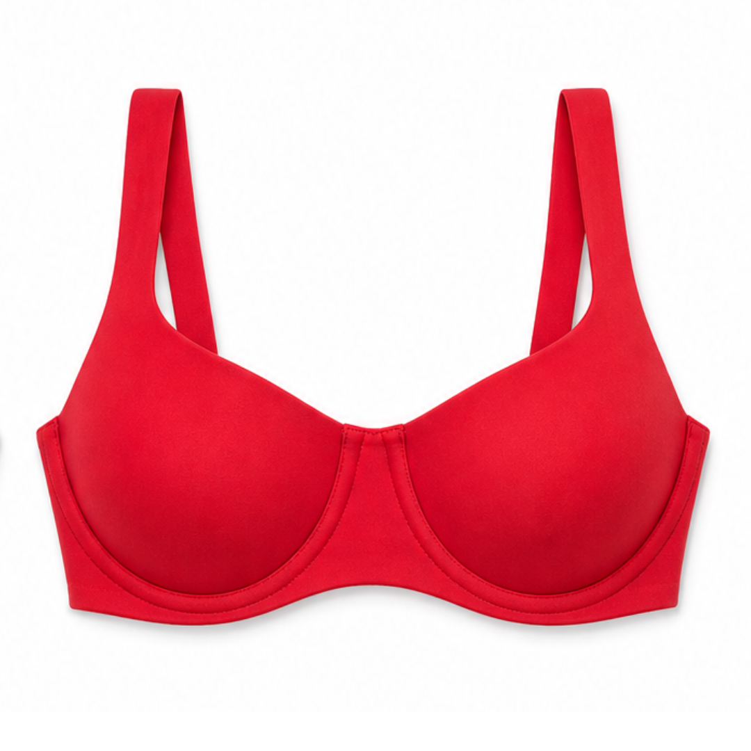 Florelle™ – Seamless Balconette Bra for Wide-Neck Tops