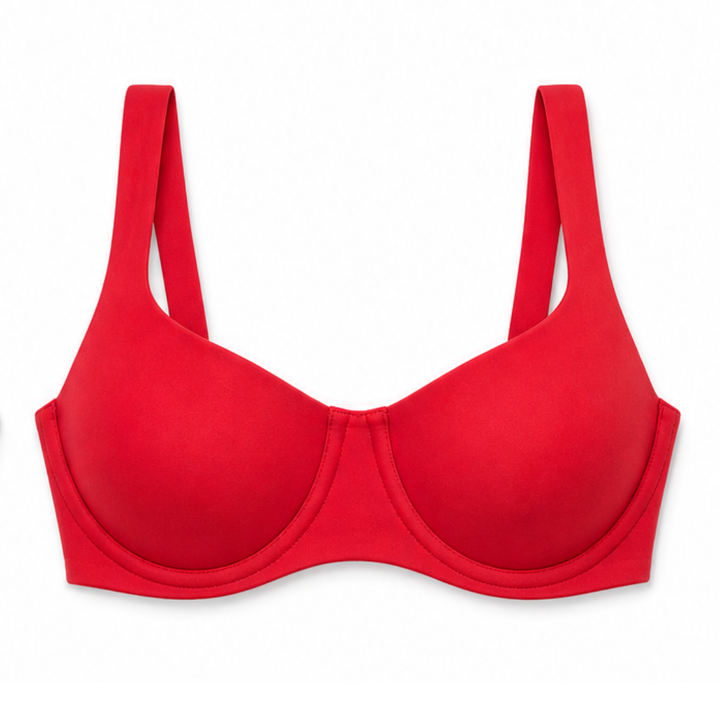 Florelle™ – Seamless Balconette Bra for Wide-Neck Tops