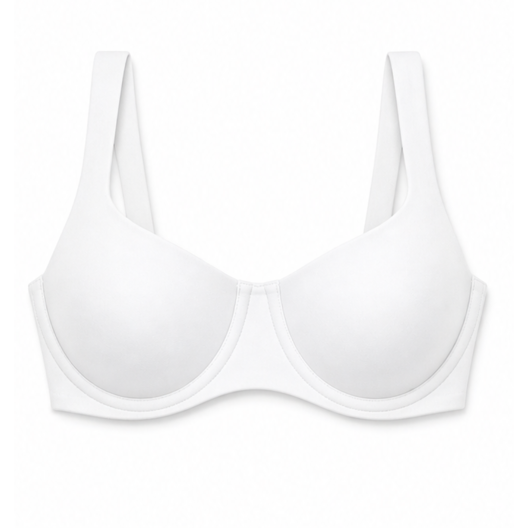 Florelle™ – Seamless Balconette Bra for Wide-Neck Tops