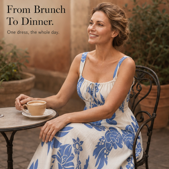 Florenza™ – Floral Midi Summer Dress
