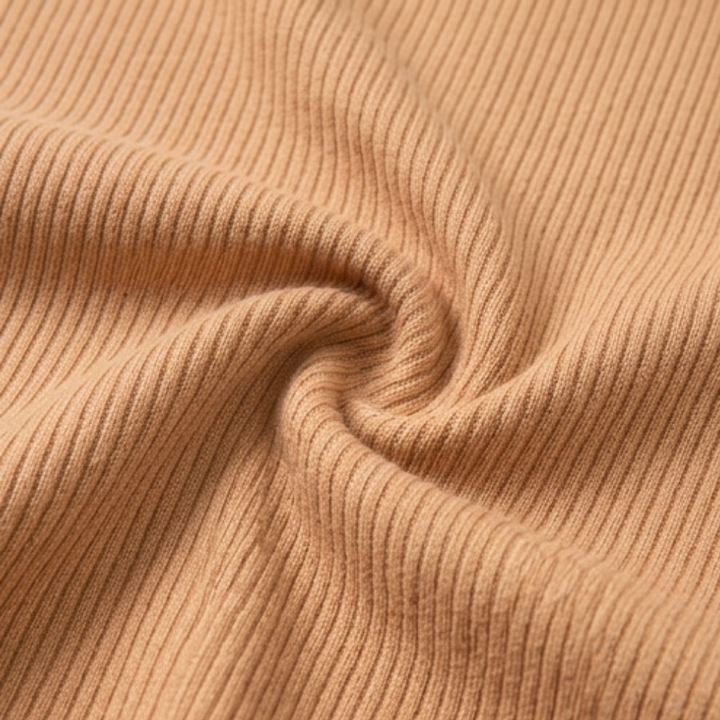 Saviya™ – Ribbed V-Neck Top and Midi Skirt Set
