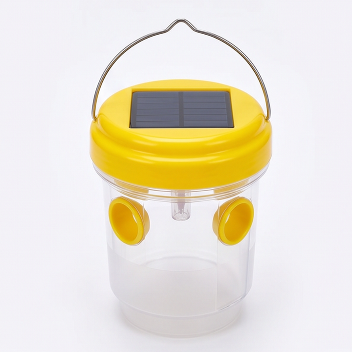 Waspora™ Solar Wasp Trap with LED for Day and Night Catching (2Pack)