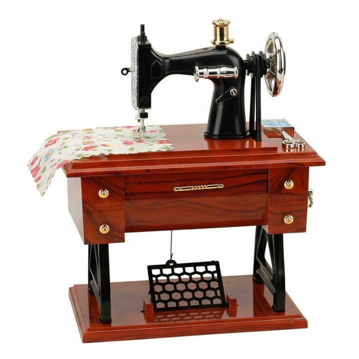 Lunavia™ – Mini Sewing Machine Music Box