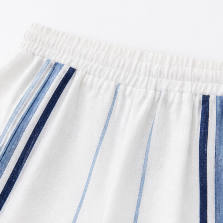 Tara - Coastal Shirt and Shorts Set