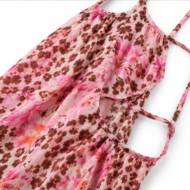 Wearbella – Deep U-Back Maxi Dress That Skims, Never Clings