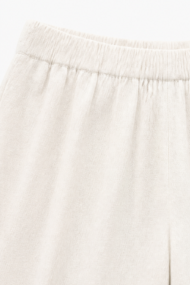 Wearbella – V-Neck Top And Wide-Leg Pant Set