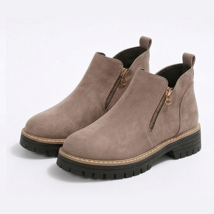 Strida™ – Cushioned Platform Ankle Boots