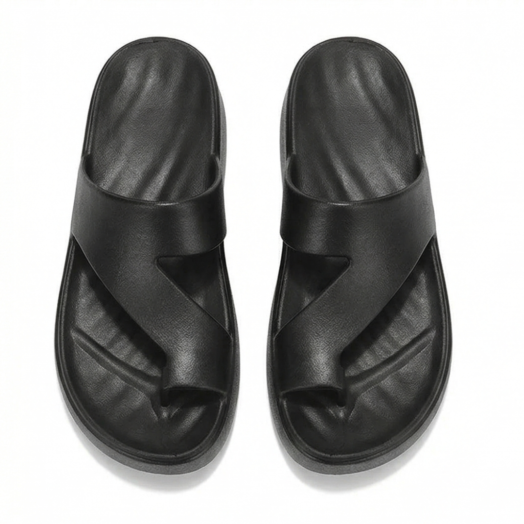 Elevana™ – Cushioned Platform Toe Loop Sandals
