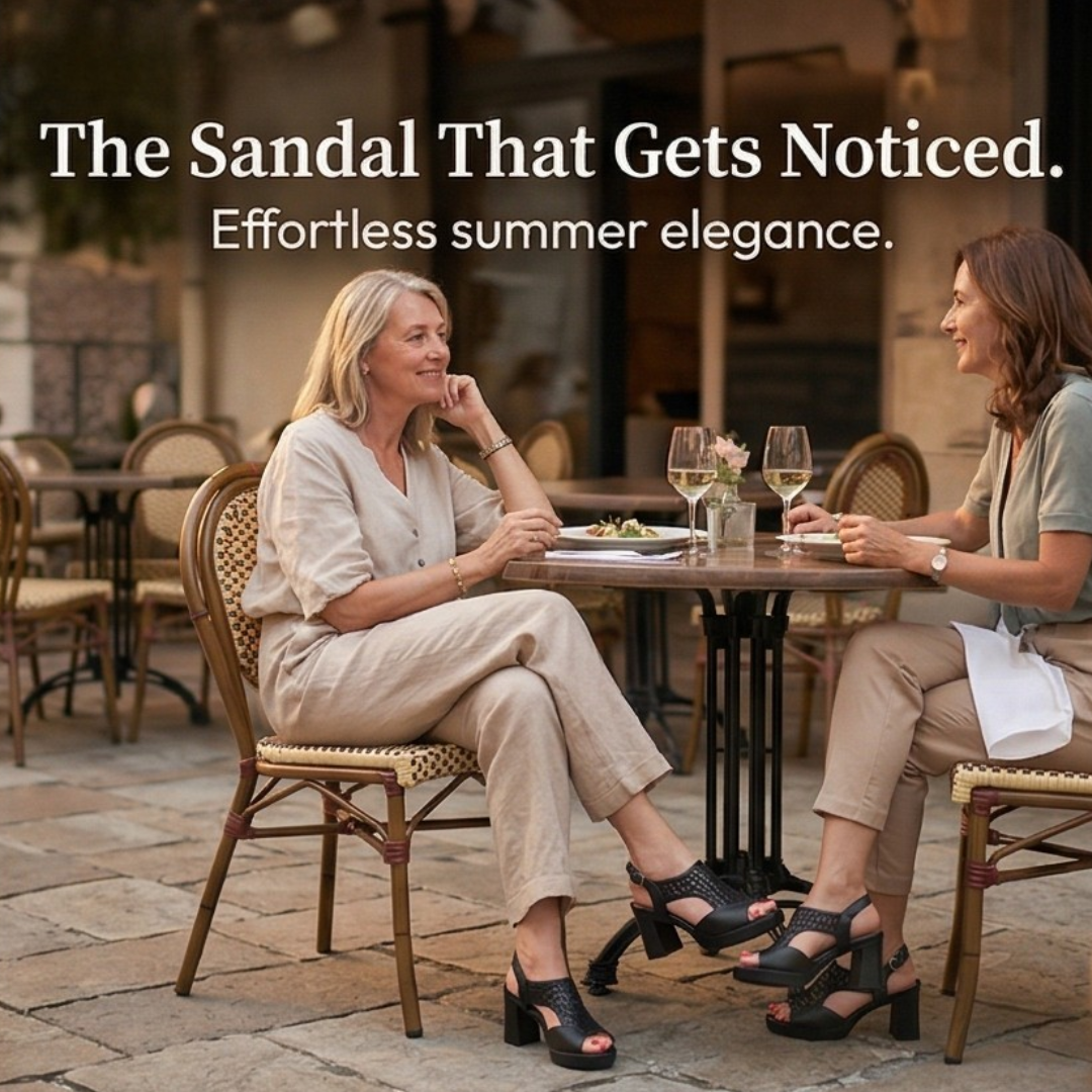 Tessara™ – Breathable Woven Summer Heel Sandals