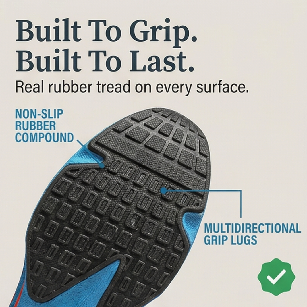 Strideva™ – Lightweight Cushioned Running Shoes