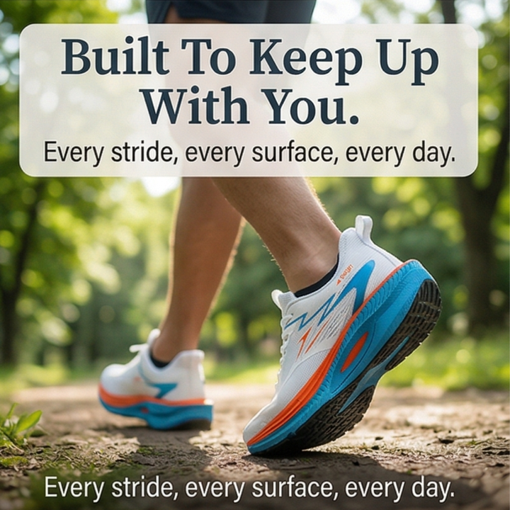 Strideva™ – Lightweight Cushioned Running Shoes