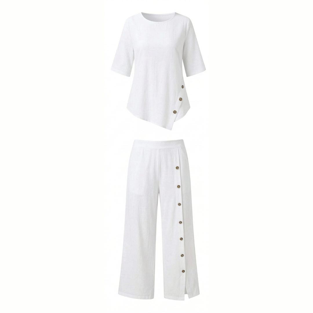 Elivara™ – Asymmetric Two Piece Set